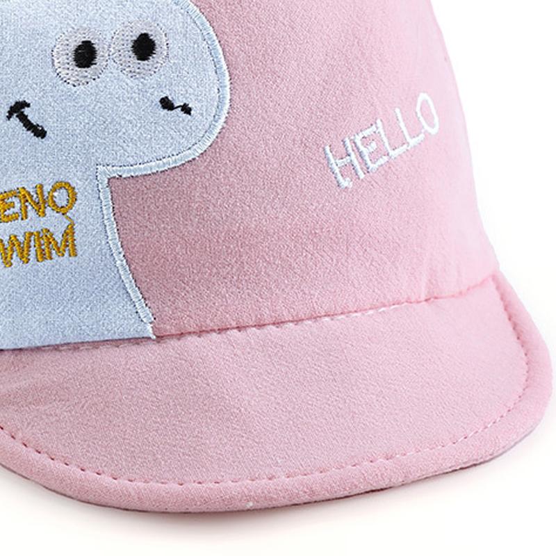 Product Introduction of Kids Boys Girls Baseball Cool Breathable Hats Cartoon Animal Pattern Peaked Cap Sun Protection Cap Sunscreen Sun Visor Hat 1-4 Years Old Kid 27