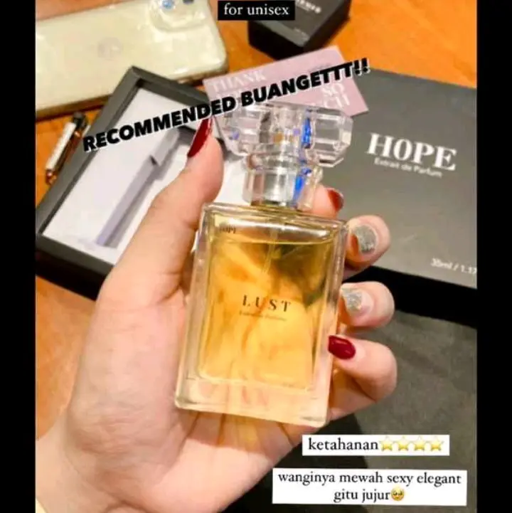 Parfum Lust Uniseks Perempuan dengan Wangi Tahan Lama 5