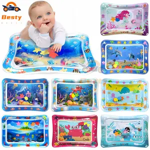 【Besty】 Matras Air Bayi Bayi Air Pad Mainan Anak-anak Bermain Bayi Anak-anak Air Pad Tikar Bermain Bayi Mainan Edukasi  Playmat Portable Water