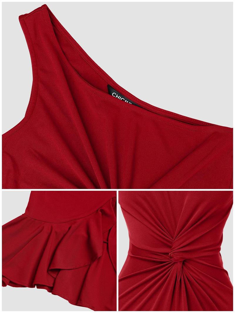 Product Introduction of 1 piece mature lady's off-shoulder lotus leaf hem evening dress with hip-hugging skirt 1