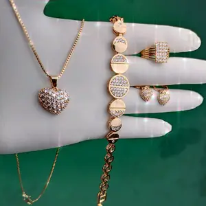 1 Set Perhiasan Aksesoris Xuping Wanita Dewasa Lengkap