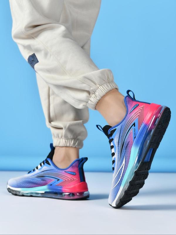 Men's Lace Up Low Top Sneakers, Casual Breathable Comfortable Sports Running Shoes, Trendy All-match Sneakers for Daily Wear 2