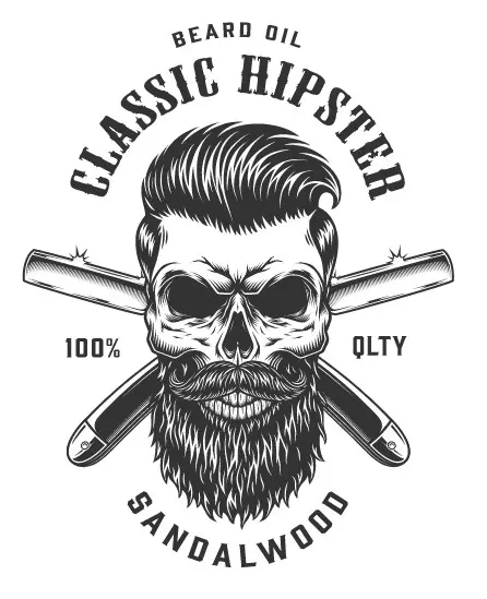 Decal trong sẵn keo dán cửa kính tiệm tóc nam BARBER SHOP nhiều kích cỡ cắt viền