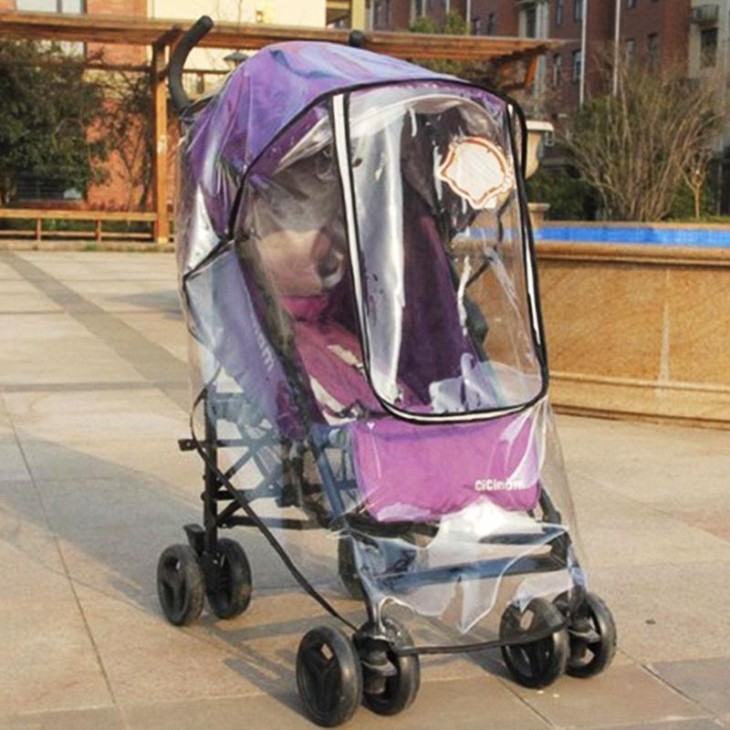 Baby Stroller Weather Shield, Waterproof Baby Stroller Rain Cover, Windproof Baby Stroller Windshield, Warm Baby Stroller Cover, Stroller Accessories 4