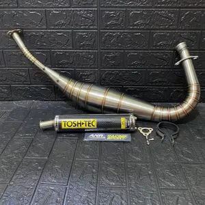 Knalpot RX King Repsol TOSHTEC Carbon Motorcycle Silincer Foto