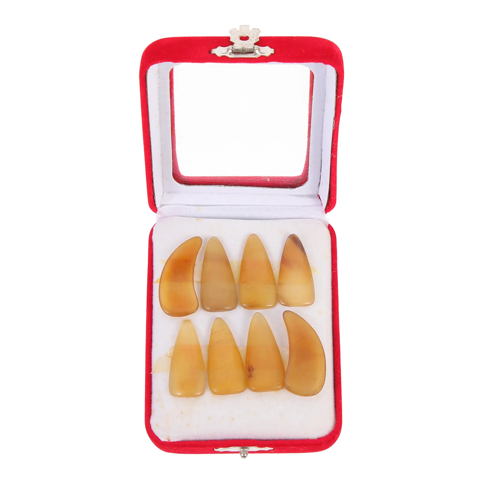 Guzheng Nails Instrument Pick Tool Kids Fake Child Music Major Horns 3X1.5X0.2CM