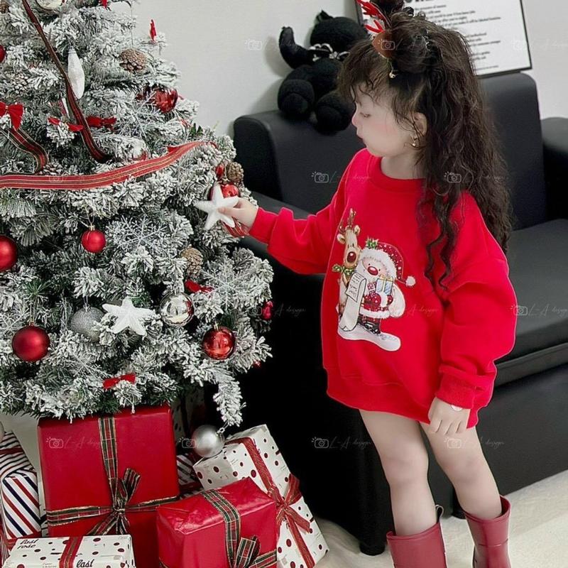  Áo NOEL Chất Nỉ Lông Đẹp Mềm Dành Cho Bé Trai Và Bé Gái Từ 8-23 Kg Size S M L XL 2XL Chất Liệu Cotton Hoodie 