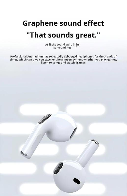 Product Introduction of Pro 4 TWS Wireless Headphones Earphone Bluetooth-compatible 5.0 Waterproof Headset with Mic for Xiaomi iPhone Pro4 Earbuds 9