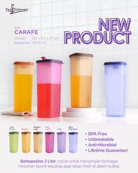 Gambar Carafe Twin Tulipware - Pink Lady dari Twin Tulipware Indonesia Kota Cimahi 3 Tokopedia
