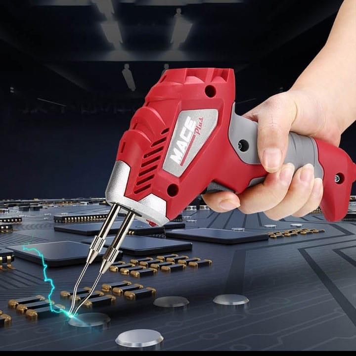 Mỏ Hàn Xung Mace 180w Tặng Kèm Mỡ Hàn Và Đầu Mỏ Hàn mỏhàn thi