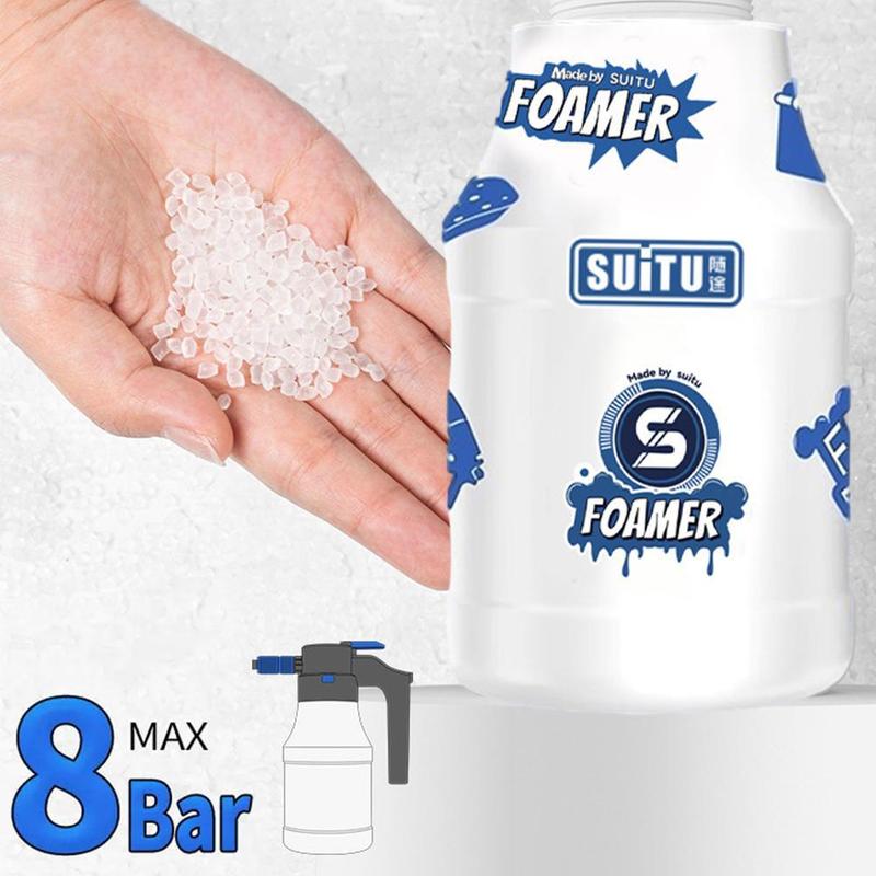 Product Introduction of Electric Car Wash Foam Watering Can High Pressure Pa Pneumatic Universal Type Pot Spray 34