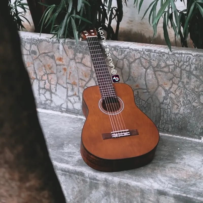 Gitar Klasik Mini 3/4 Nylon Cowboy Custom Fullset 3