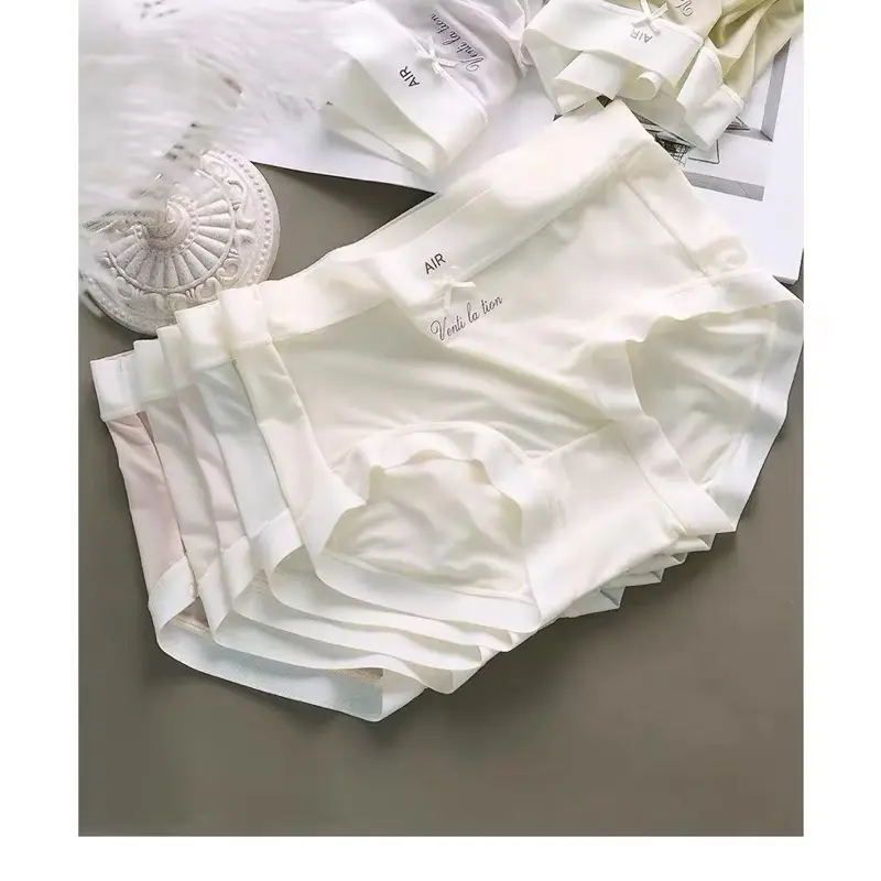 ￼Sét 5 Quần Lót Nữ Đúc Su Viền Cotton Siêu Mát - Quần Chíp Tàng Hình Siêu Nhẹ Kháng Khuẩn Cao Cấp QL20 1