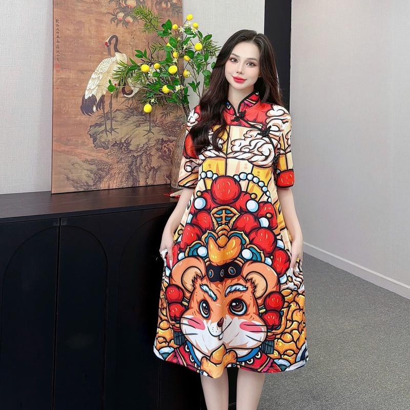 Sườn Xám Cách Tân 5D BigSize ( ChiChi’ Clothes) 3