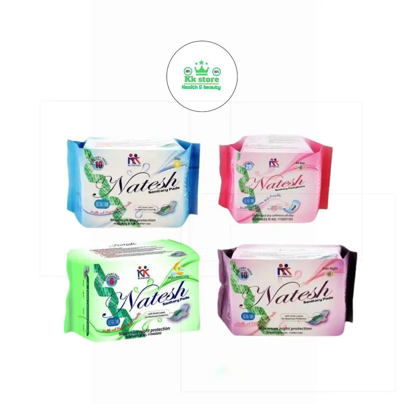 Pembalut Herbal Natesh | Pembalut Natesh Day Pantyliner Night Extra long Atasi haid Exp terbaru 7