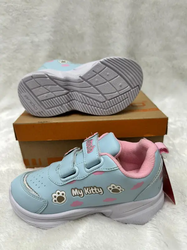 sepatu sekolah anak perempuan minicorn velcro perekat merah muda pink kuda poni tk sd Fashion 8