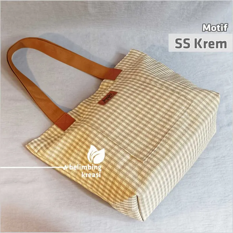 Tas Perlengkapan Bayi Khas Jogja Model Totebag Wanita Diapper Bag Nappy Bag Kanvas TSW TPB 01 5