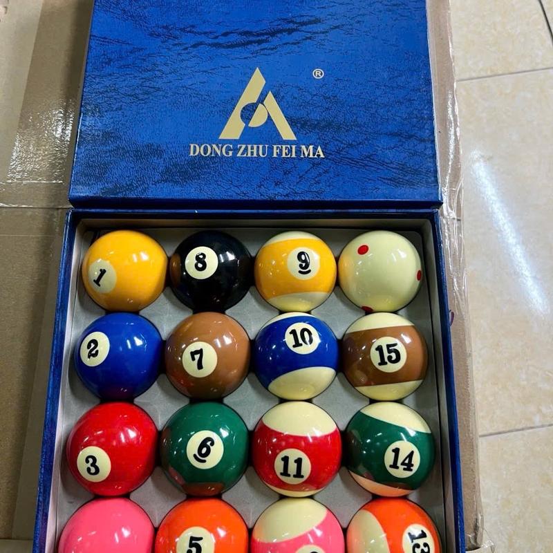 Bóng bida, Bộ Bi A dùng CLB/cá nhân - Nhập khẩu Đài Loan - Bóng chữ A - Cô Gái - Hàn Quốc loại 16 quả