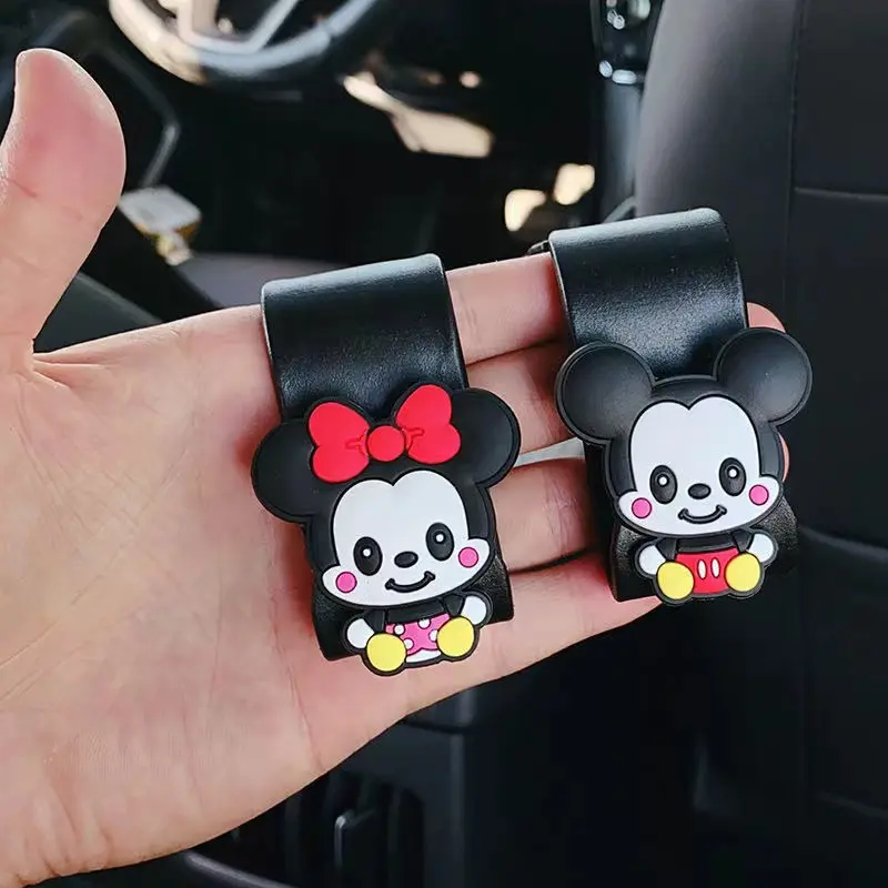 1 ชิ้น ตะขอเก็บของในรถ ตะขอรถ ลายการ์ตูนน่ารัก ที่แขวนของในรถ No. 3264 3256 รถยนต์ Car