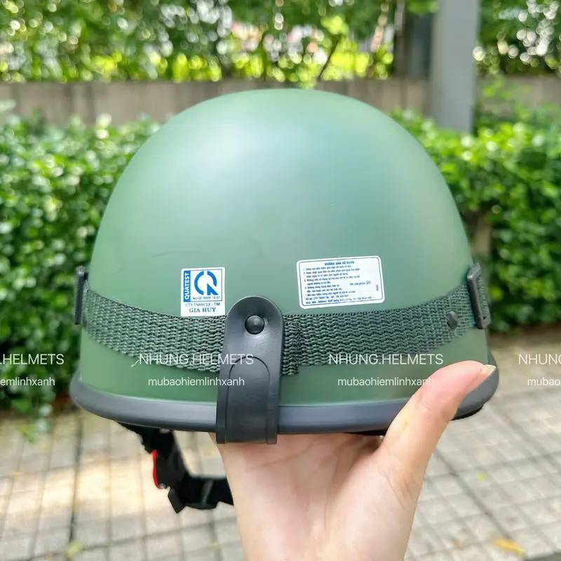 Mũ Bảo Hiểm Xanh Lính , Mũ Lính Xanh Cao Cấp 4