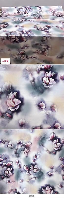 Product Introduction of Mulberry Silk Stretch Satin Fabric by the Yard, Skin Friendly, Soft Silk Fabric for Women Dress Sewing, DIY Digital Printed, New 2