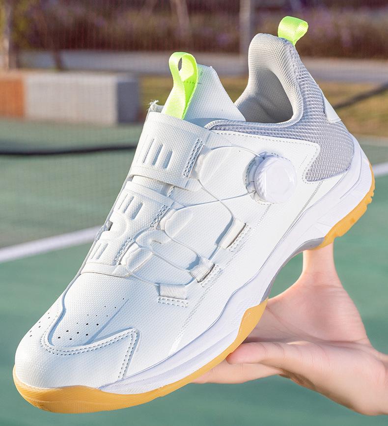 Product Introduction of In Stock Professional Badminton Shoes Tennis Shoes Volleyball Shoes Table Tennis Ball Shoes Direct Supply New Badminton Shoes Men's and Women's Professional Volleyball Shoes Non-Slip Training Shoes Shock Absorption Table Tennis Ball Shoes 8