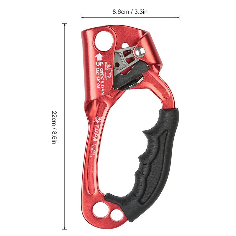 Product Introduction of Outdoor Hand Ascender Climbing Ascender 8-13mm Vertical Rope Access Climbing Rescue Caving 2