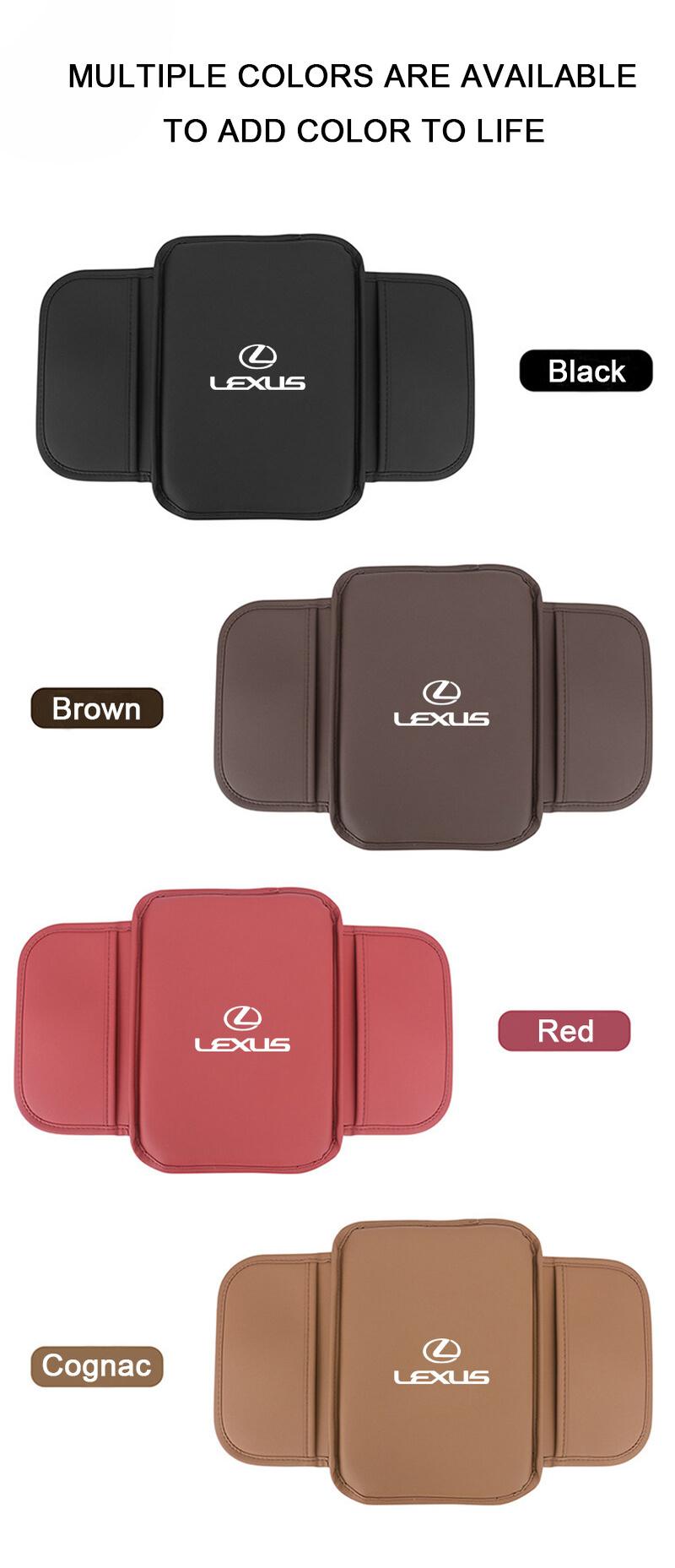 Product Introduction of Lexus Car Armrest Box Pad Leather Arm Rest Protection Cushion Cover For Lexus Is250 CT200h ES250 GS250 IS250 LX570 LX450d NX200t RC200t rx300 rx330 Interior Accessories 6