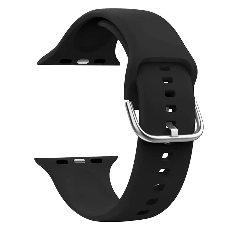 Strap For Apple Watch Band 44mm 45mm 46mm 49mm 42mm 41mm 40mm Accessories Silicone Bracelet Correa iWatch Series 10 8 9 Ultra SE 6 7 5 4