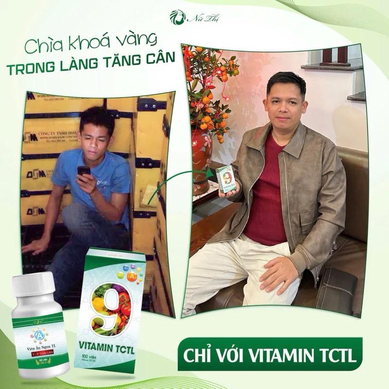 Combo 3 hộp Viên ăn ngon TL 100V , giúp tăng cân an toàn với 9 loại vitamin, hỗ trợ tăng cơ bắp và sức khỏe 6