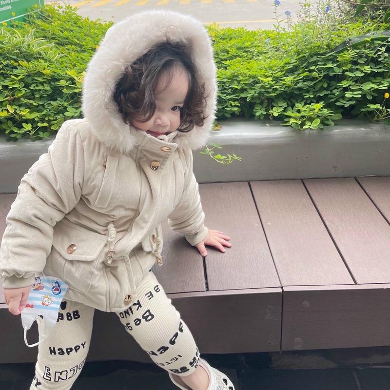 Áo Parka lót lông siêu dày chuẩn hàg l1