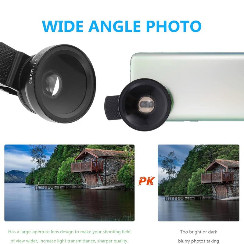 2 in 1 Phone Lens, Portable Phone Camera Lens, HD Imaging Multi-coated Phone Lens, Outdoor Camping & Hiking Equipment 5