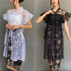 outer kebaya - luaran kebaya modern - outer brukat tulle kebaya terlaris