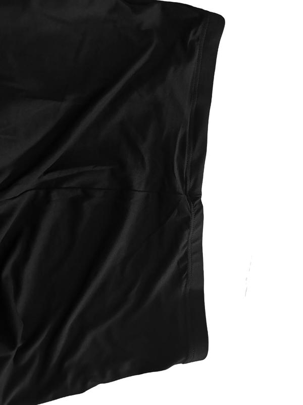【Plus Size】 Solid Color Skinny Pants, Casual Comfy Breathable Seamless Leggings for Daily Wear, Women's Bottoms for Summer 7