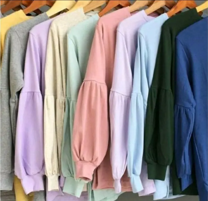 Baju Kaos Oblong Wanita Tangan Panjang Dewasa Terbaru Baju Distro Cewek Atasan Kekinian Murah Lengan Panjang T-shirt Cotton Combed RIB Tshirt Pakaian Remaja Dewasa Tangan Panjang ABG Terbaru Viral Tiktok 2022-2023