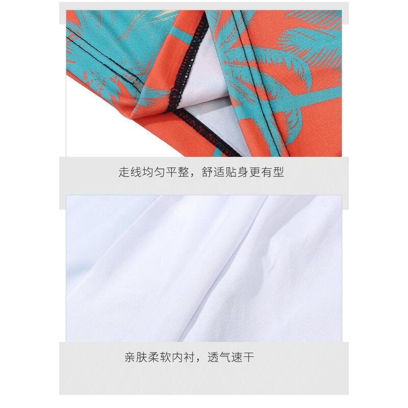 Product Introduction of For 100-105kgMen's Shorts Adult Loose Plus Size Flat Angle Quick Drying Beach Underwater Swimming Pants Menswear Lingerie 16