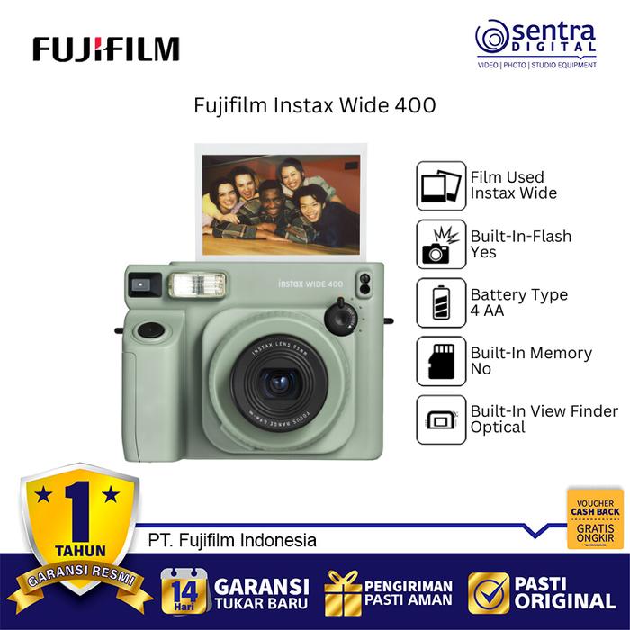 Gambar Fujifilm Instax Wide 400 Instant Photo Camera Automatic dari Sentra Digital Kota Surabaya Tokopedia