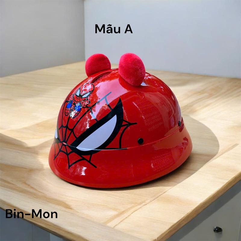Product Introduction of Nón bảo hiểm Spiderman cho bé 4-8 tuổi vành mũ tròn siêu nhẹ Phụ Kiện Đội Đầu 10