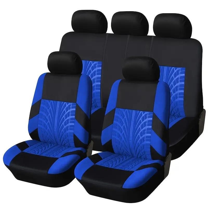 Car Seat Cover for 5 Seat, Universal Car Seat Protector, Car Interior Decoration Accessories, Easy Installation Car Seat Cushion Protector 8