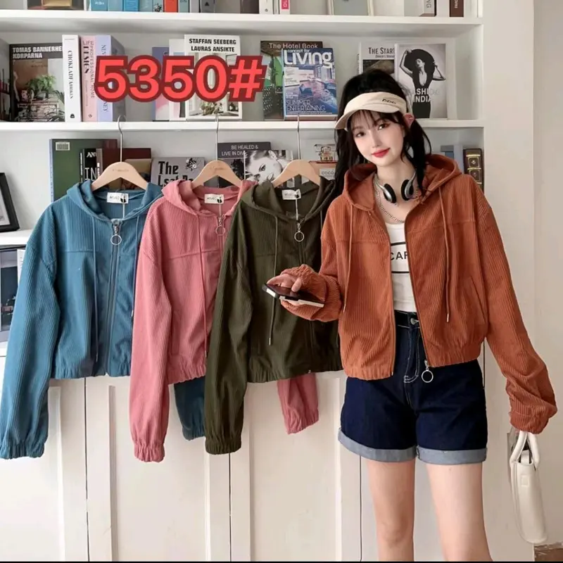 JACKET CORDOROY WANITA IMPORT / JACKET KEKINIAN CORDOROY FIT TO XL Polos 3