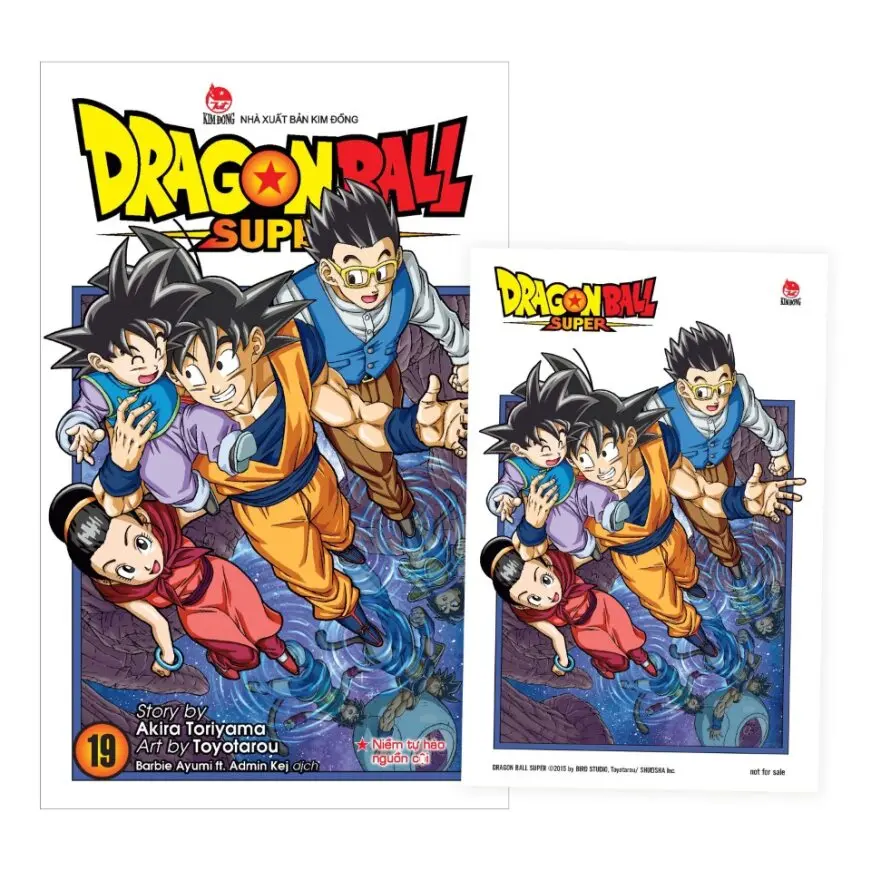 Truyện tranh Dragon Ball Super lẻ tập ( tập 1 đến tập 19)