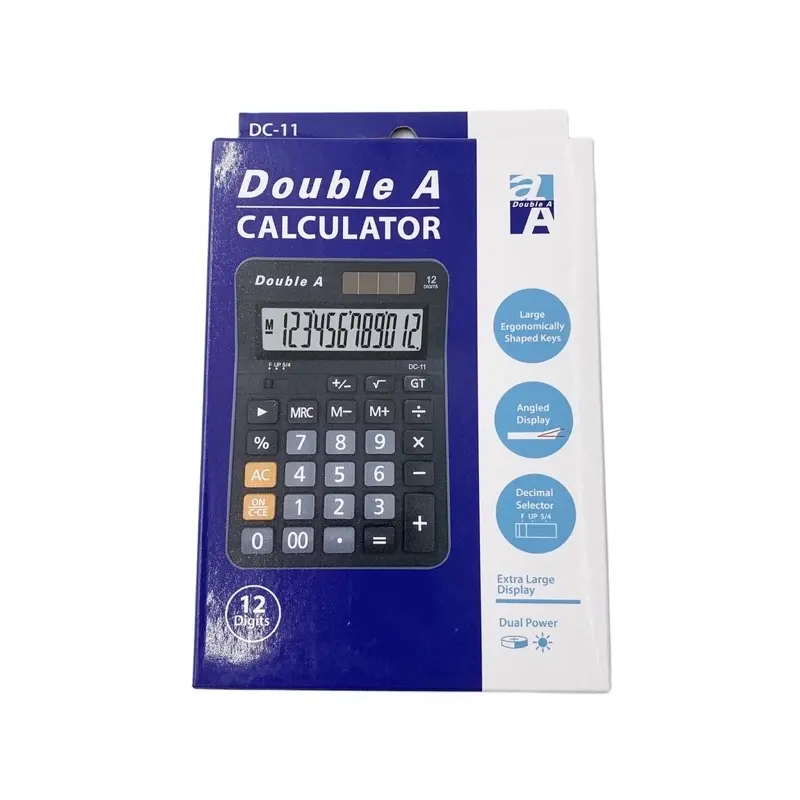 Máy tính Double A 12 số DC-11 và DC-12. 2