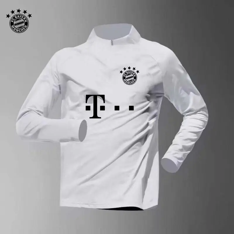 Trang Phục Tập Luyện Real Madrid, Dành Cho Nam, Lưới Và Thoáng Khí, Đồng Phục Bóng Đá, Áo Thể Thao Có Khóa Kéo, Nhanh Khô, Dài Tay, Madrid Cùng, Ngày Phát Hành: 2023 / 24 Top Sport 8