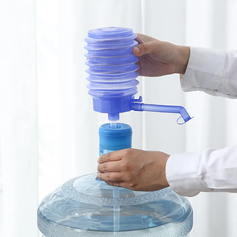 Shellless simple hand-press type water dispenser water press bottled ...