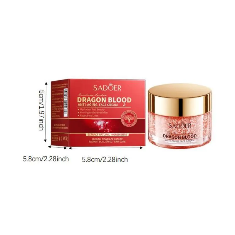 Dragon Blood Moisturizing Facial Cream, 2 Counts Hydrating Nourishing Face Cream, Comfort Skincare Face Moisturizer for Gifts, Moisturizing Lotion 1