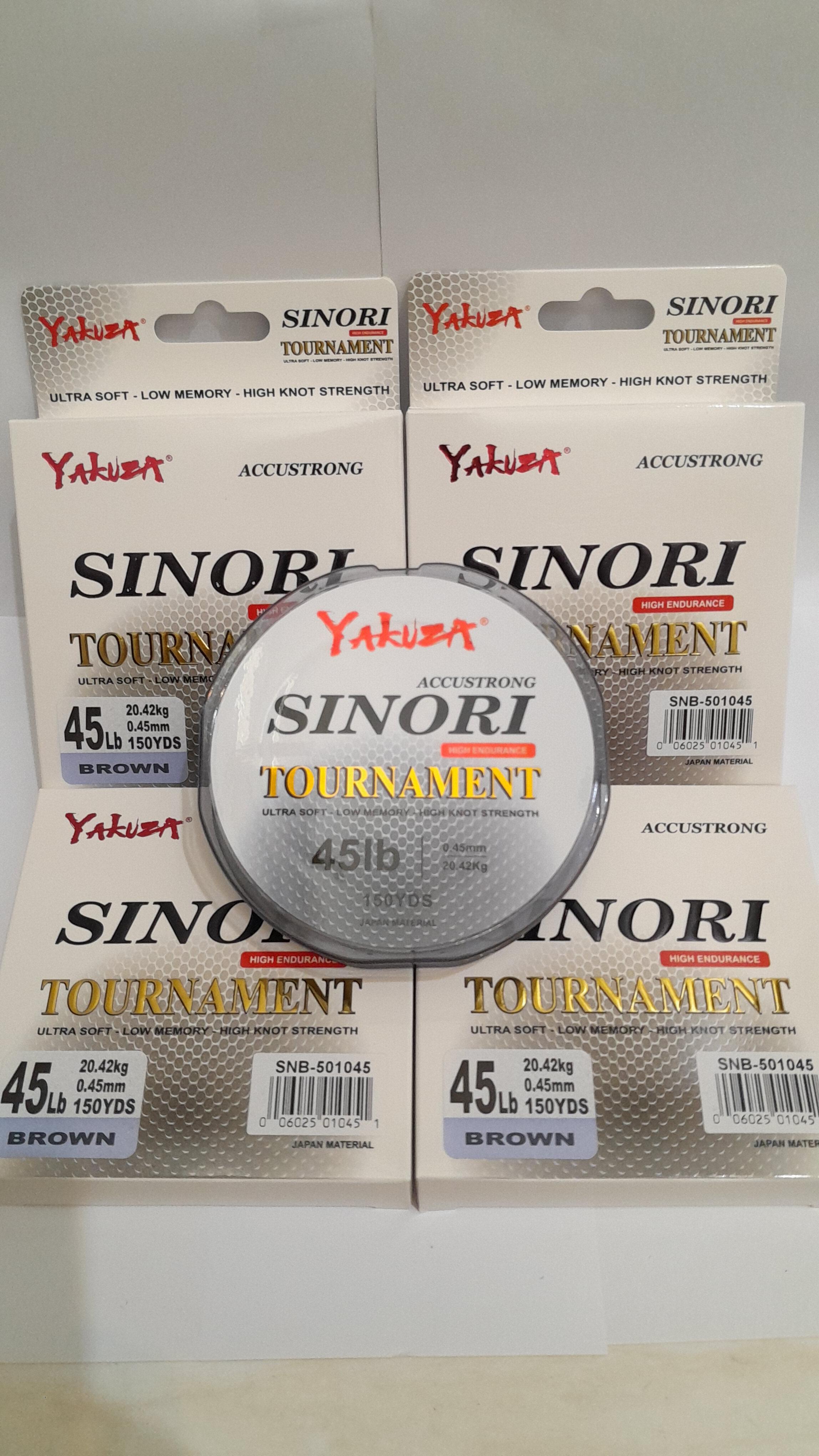 SF Yakuza Sinori Senar Pancing Fishing Line Nylon Super Strong Wear-resistant Japan 150YDS