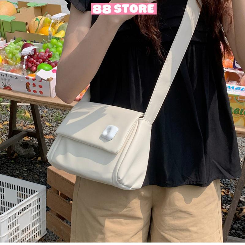 Túi xách nữ đeo chéo tote đi học đi chơi hàng quảng châu loại 1 phong cách hàn quốc cute dễ thương 88store TDC-260 Bag Women