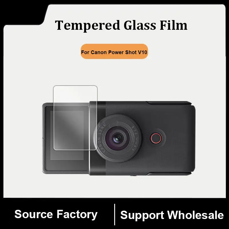 Camera Tempered Glass Film Screen Protector for Canon Power Shot V10