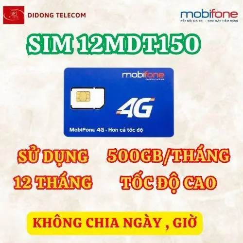 Sim Mobifone chuyên dùng phát wifi , thiết bị 500GB/tháng xài 12 tháng 0