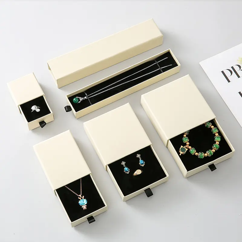 Hộp quà tặng, Hộp đựng trang sức carton lót phoam dạng kéo HAVURA sang trọng HK01